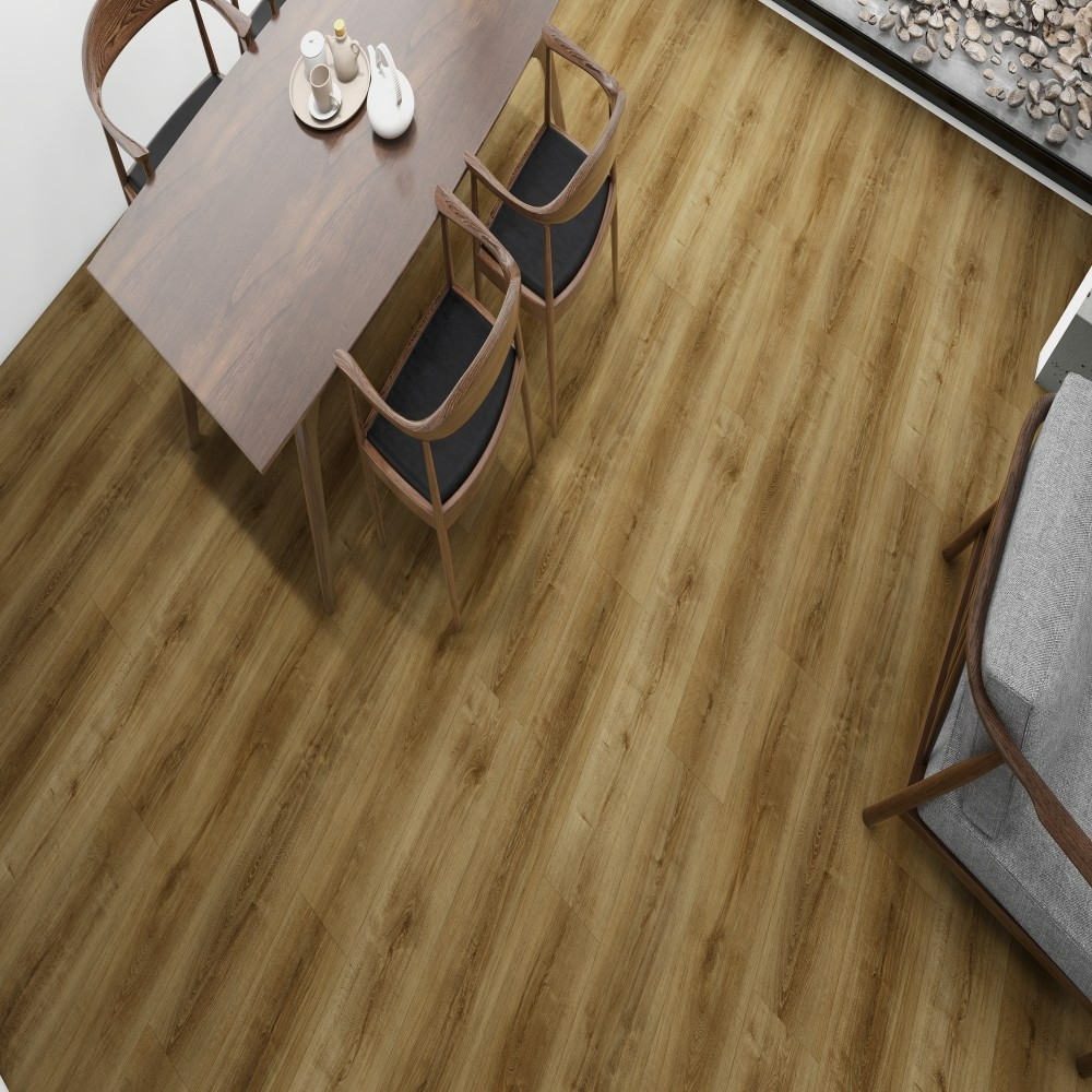 HDF Embossed Hickory Waxed Edged Laminate Flooring LXW23032-12